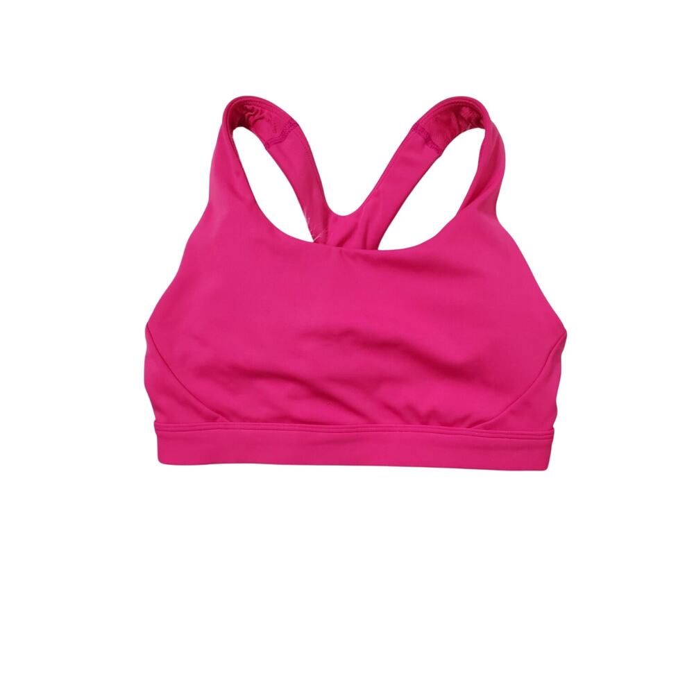 Athleta Women’s Racerback Ultimate Sports Bra Athleisure Running Pink Size Small